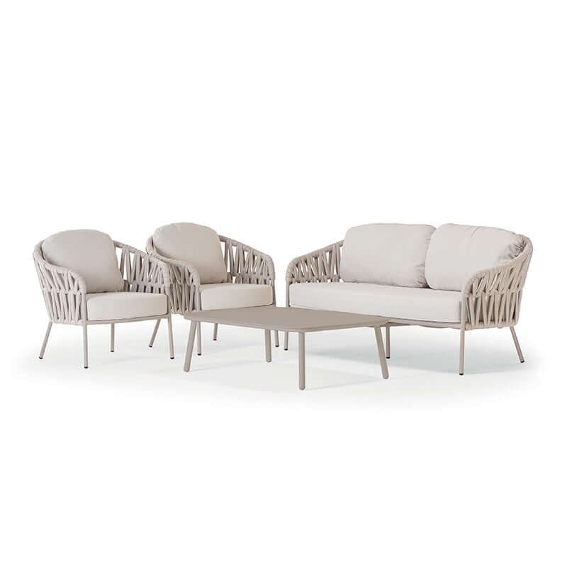 Grattoni Victory - set mobilier de gradina si terasa, pentru 4 persoane, culoare bejMobCenter