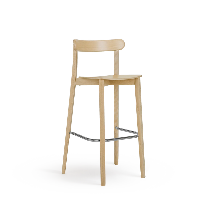 Scaun de bar Paged Icho H-4420 - înălțime 81 cm