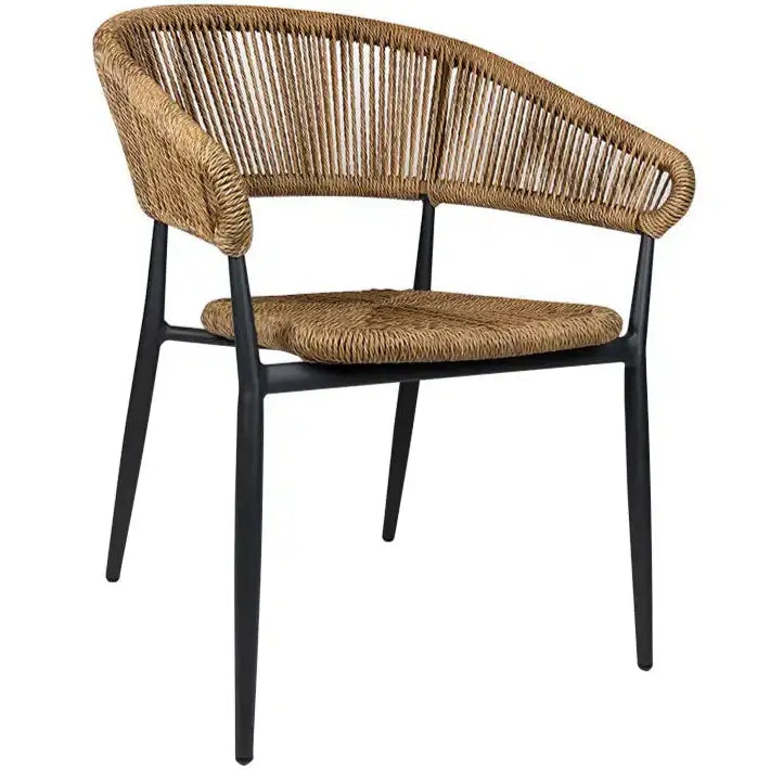 Jacco scaun de terasa pentru exterior, culoare naturalMobCenter