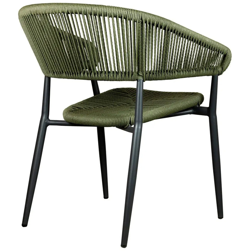 Jacco scaun de terasa pentru exterior, culoare verdeMobCenter