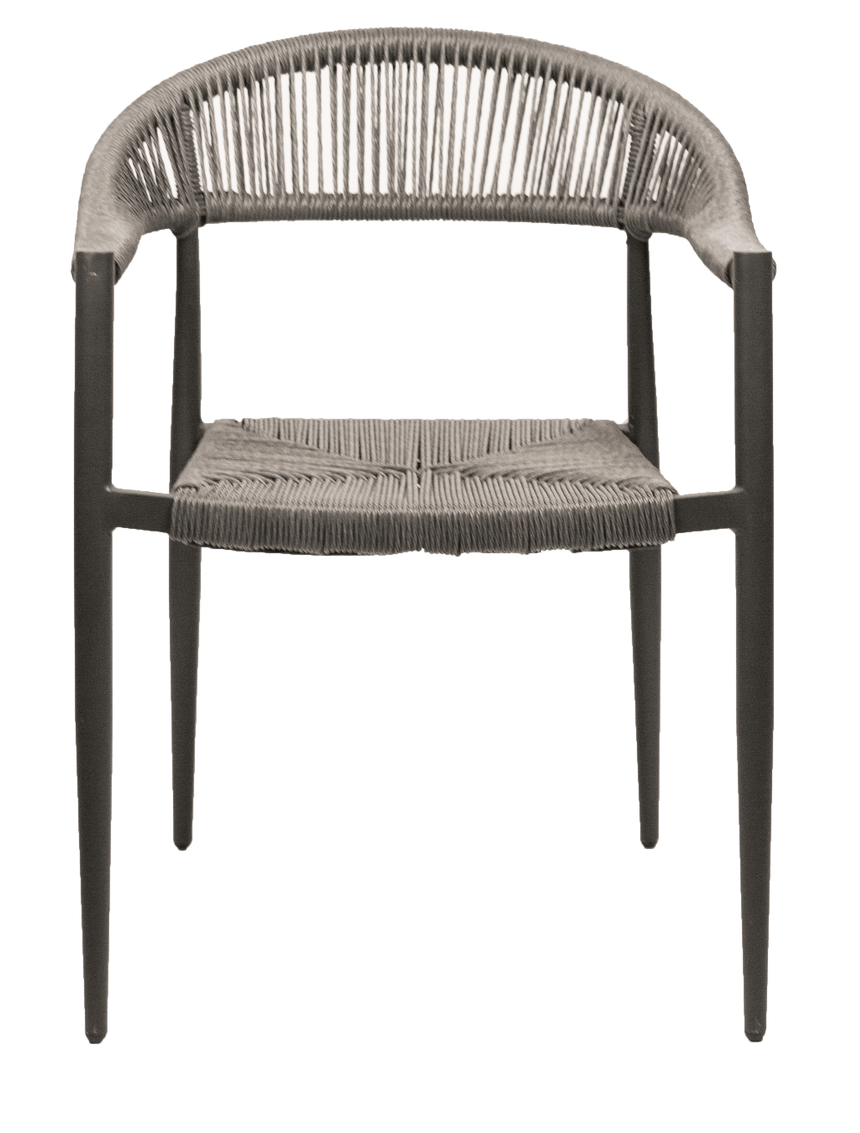 Jonah scaun de terasa pentru exterior, culoare griMobCenter