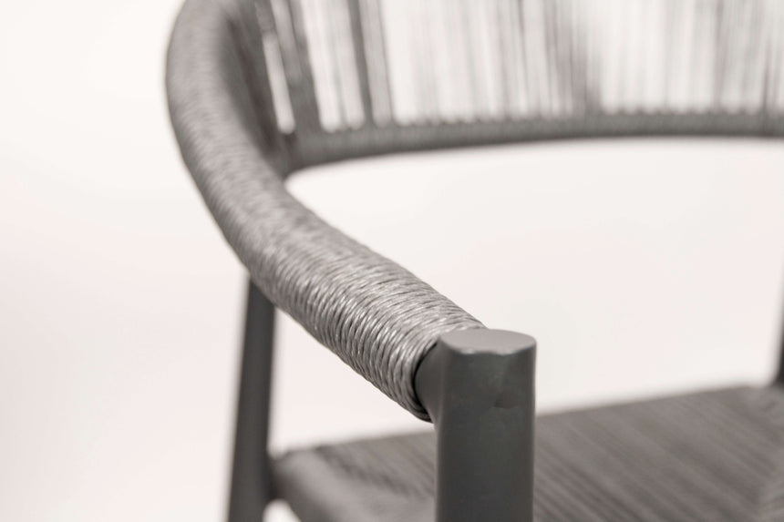 Jonah scaun de terasa pentru exterior, culoare griMobCenter