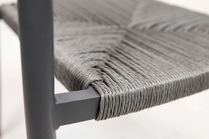 Jonah scaun de terasa pentru exterior, culoare griMobCenter