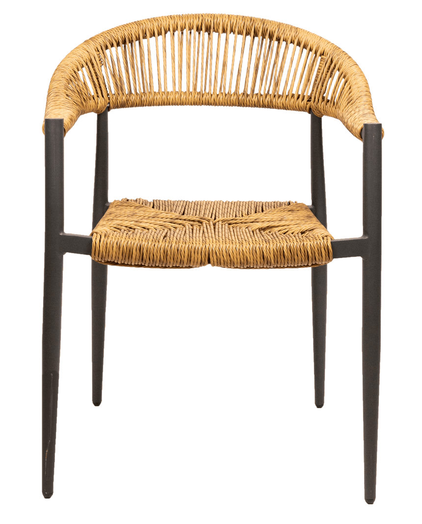 Jonah scaun de terasa pentru exterior, culoare naturalMobCenter