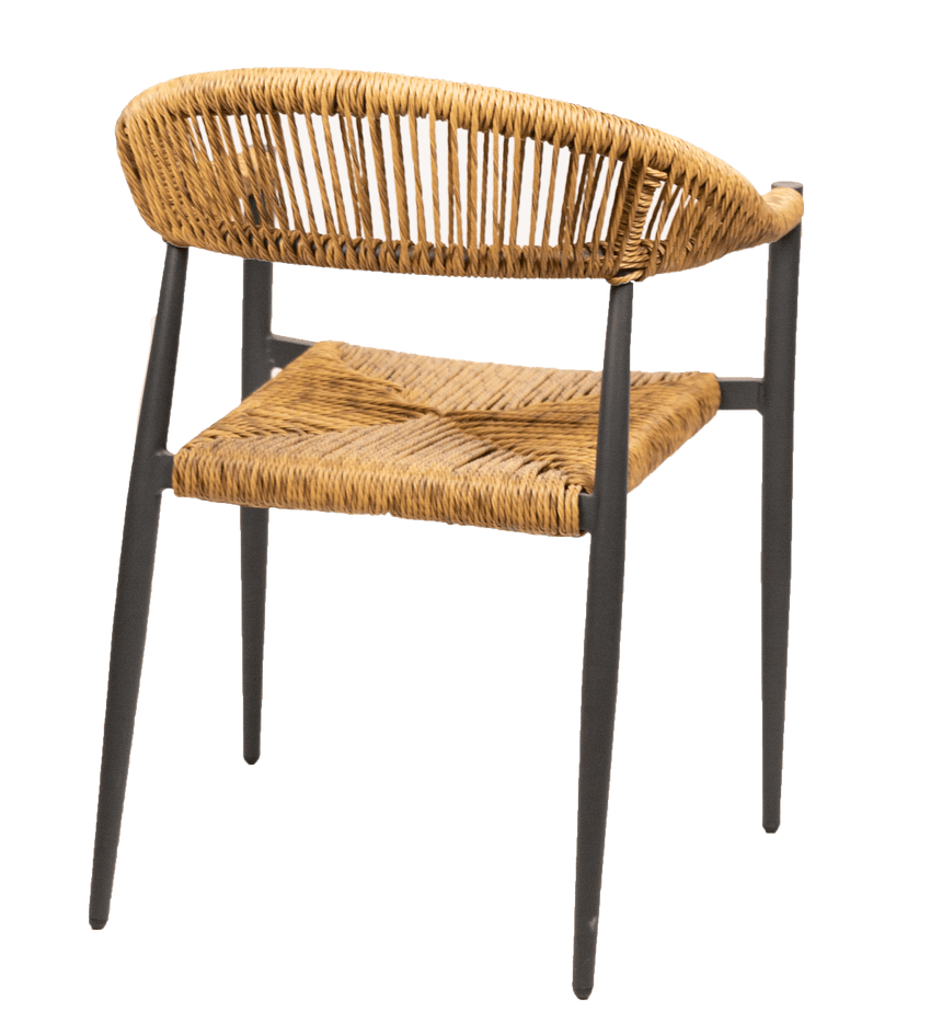 Jonah scaun de terasa pentru exterior, culoare naturalMobCenter