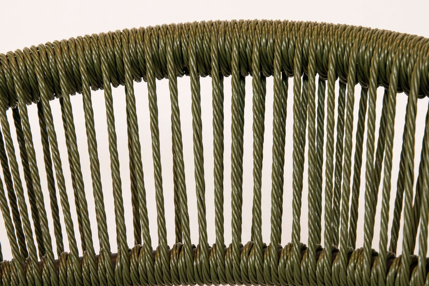 Jonah scaun de terasa pentru exterior, culoare verdeMobCenter