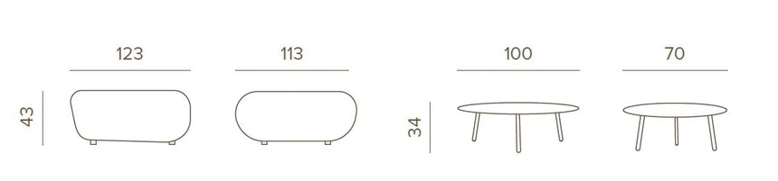 Grattoni Rock – set mobilier de gradina si terasa
