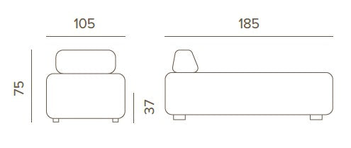Sezlonguri de gradina Grattoni Geometry