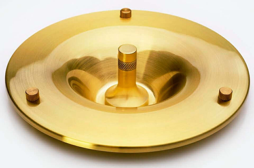 Lampă de birou Arte alb și auriu - aluminiu, sticlăMobCenter