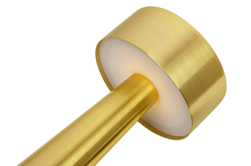 Lampă de birou Lee gold - baterie încorporată, LedMobCenter