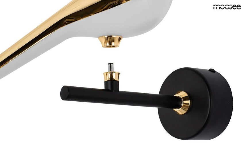 Lampă de perete Bird aurieMobCenter