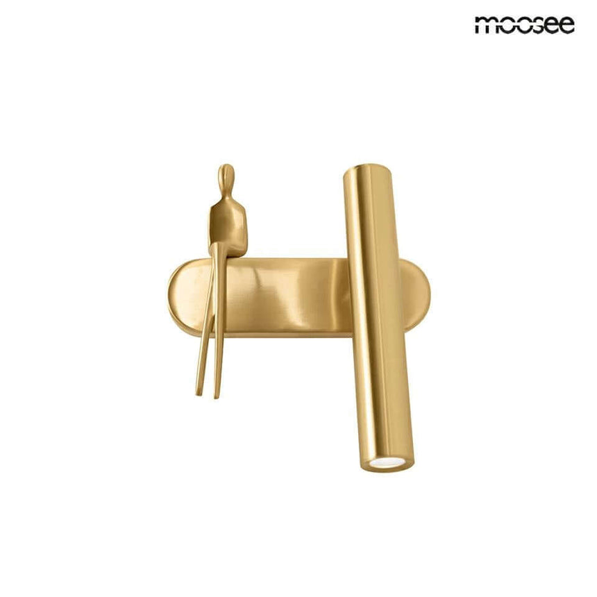 Lampă de perete Boy Tube R goldMobCenter