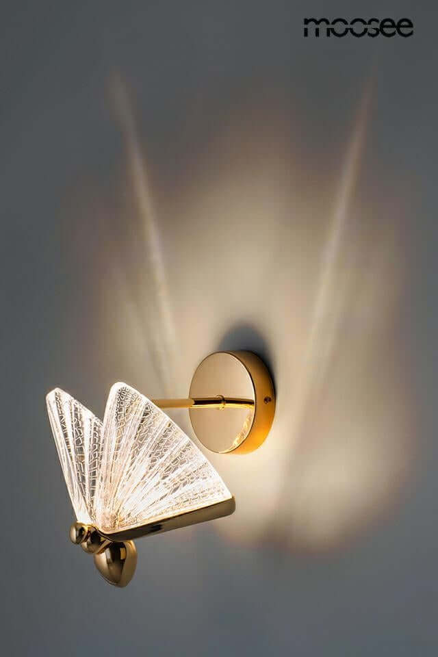 Lampă de perete Butterfly S goldMobCenter