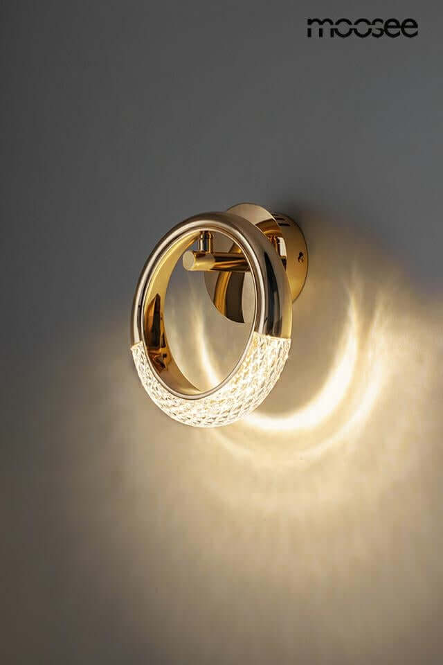 Lampă de perete Helios aurieMobCenter