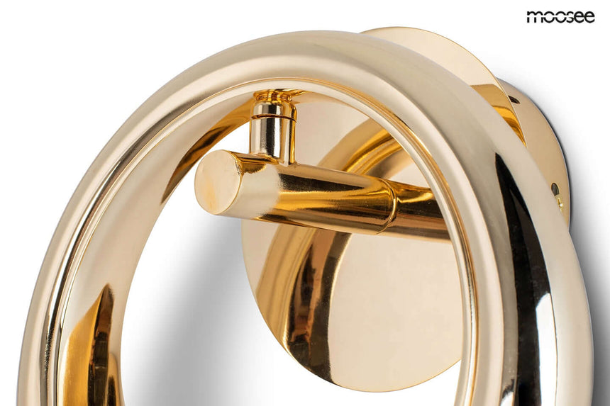 Lampă de perete Helios aurieMobCenter