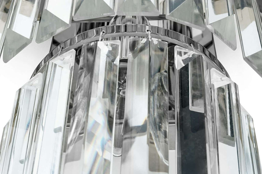 Lampă de perete Imperial Wall Silver - oțel, cristalMobCenter