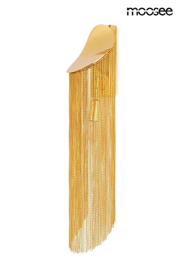 Lampă de perete Lambada lanțuri auriiMobCenter