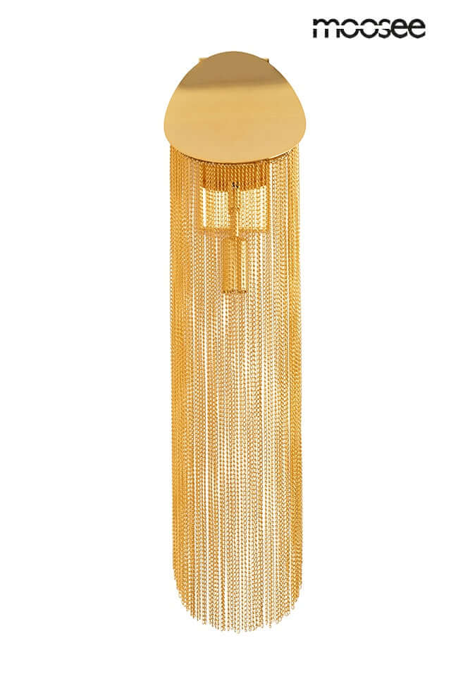 Lampă de perete Lambada lanțuri auriiMobCenter