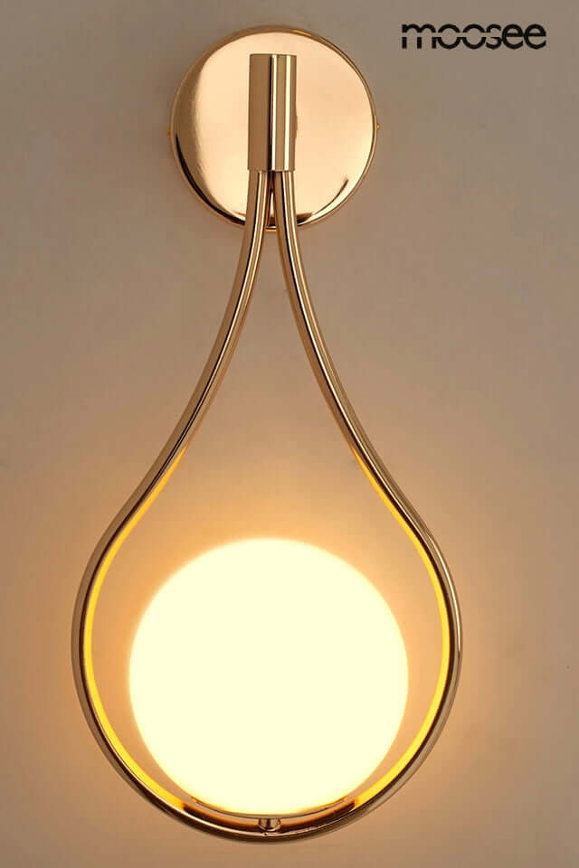 Lampă de perete Roma aurieMobCenter