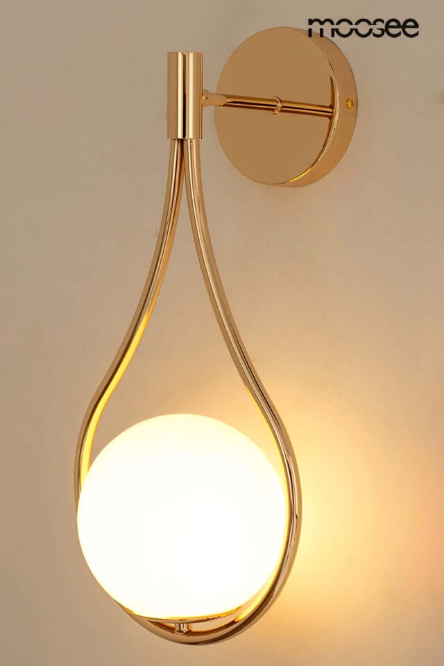 Lampă de perete Roma aurieMobCenter