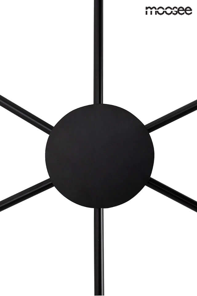 Lampă de perete Shadow 6 Close negruMobCenter