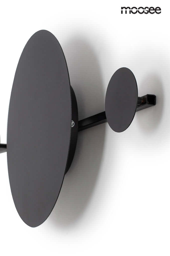 Lampă de perete Shadow Hang cu cuier negruMobCenter