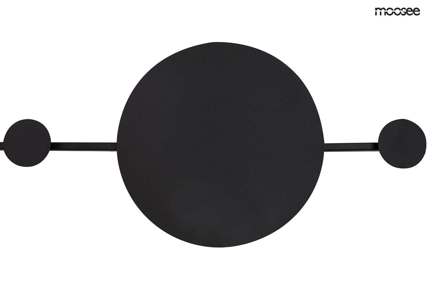 Lampă de perete Shadow Hang cu cuier negruMobCenter