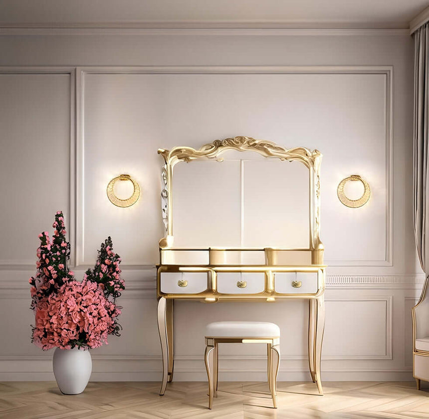 Lampă de perete Wave aurieMobCenter