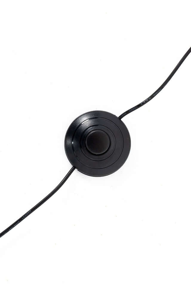 Lampă de podea Face Floor negruMobCenter