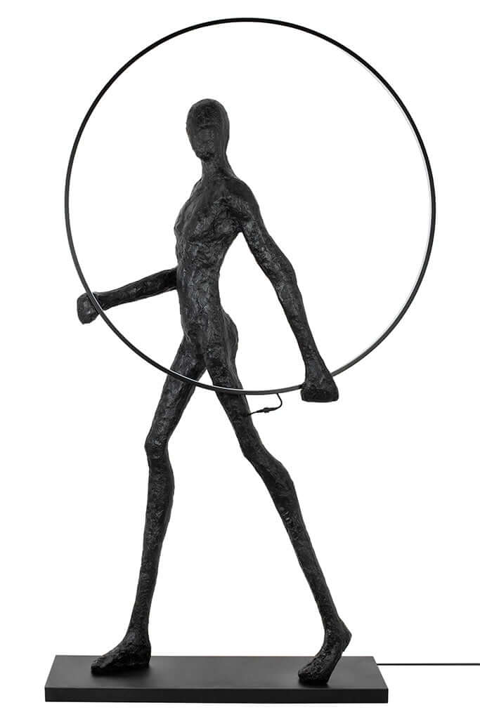 Lampă de podea Human Round fibră de sticlăMobCenter