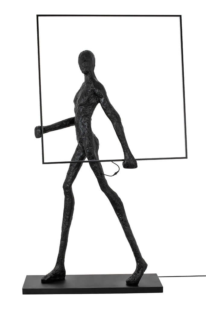 Lampă de podea Human Square fibră de sticlăMobCenter