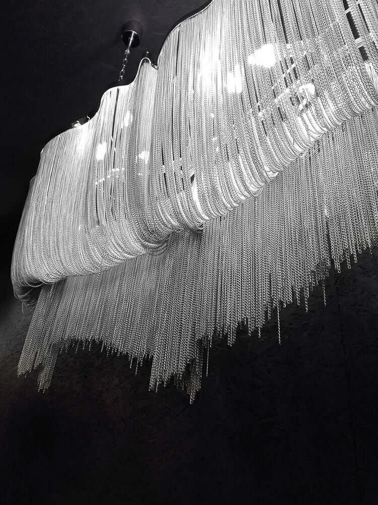 Lampă suspendată Atlanta Long - aluminiu, oțelMobCenter