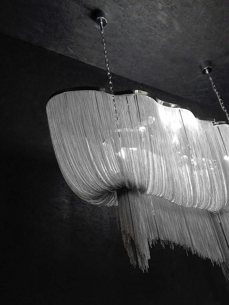 Lampă suspendată Atlanta Long - aluminiu, oțelMobCenter