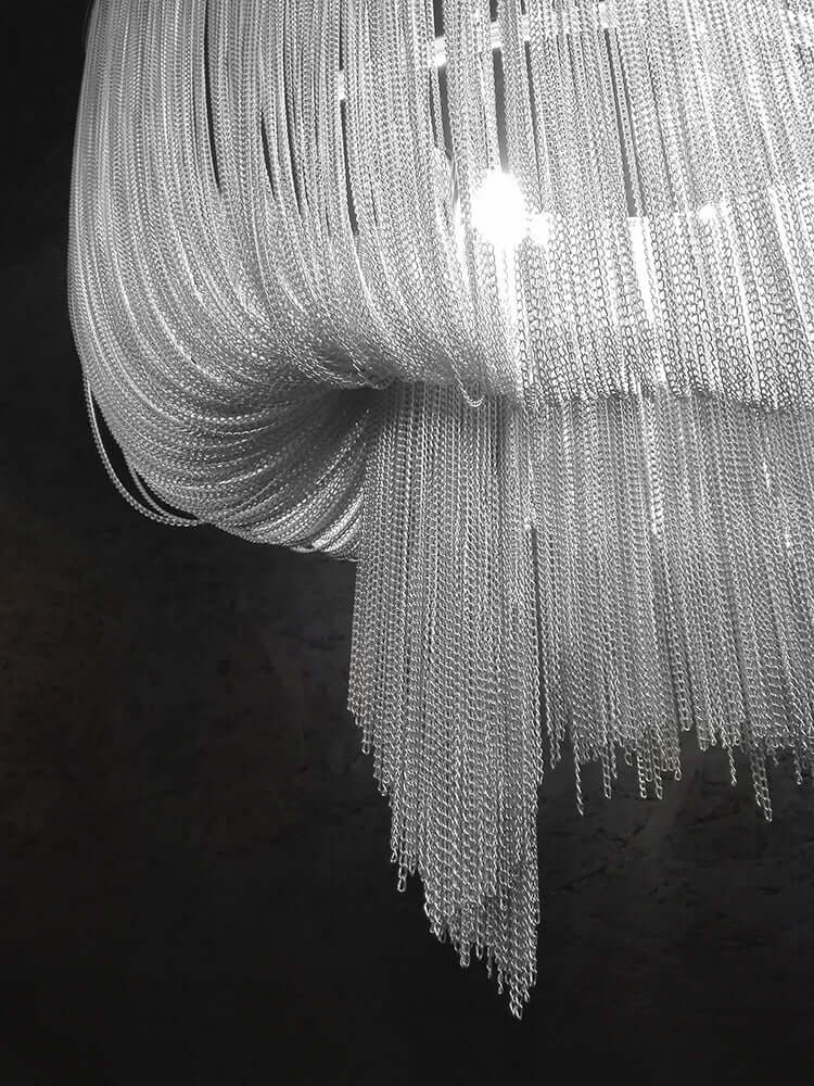 Lampă suspendată Atlanta Long - aluminiu, oțelMobCenter