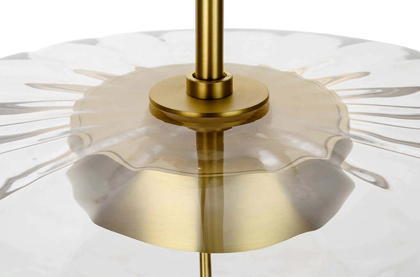 Lampă suspendată Chaplin 360 alamă - Led, sticlăMobCenter