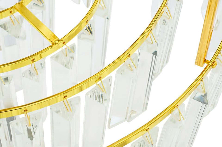 Lampă suspendată Imperial Gold 80 - oțel, cristalMobCenter