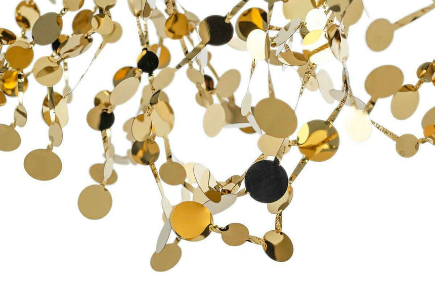 Lampă suspendată Monete Single aur - metalMobCenter