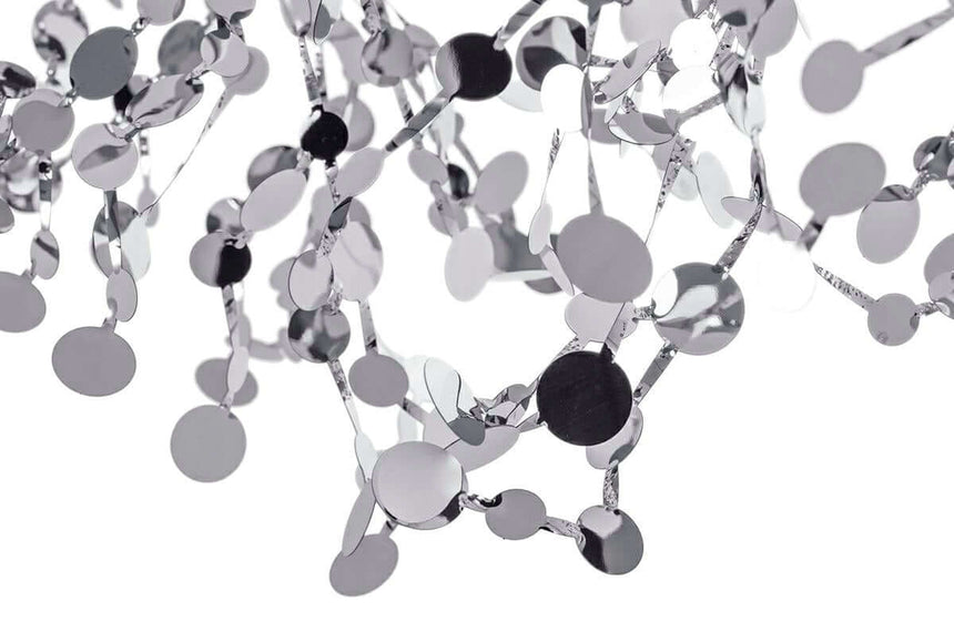 Lampă suspendată Monete crom - metalMobCenter