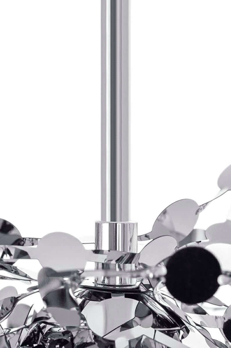 Lampă suspendată Monete crom - metalMobCenter