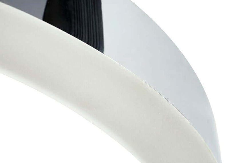 Lampă suspendată Ring 80 argint - Led, oțel lustruitMobCenter