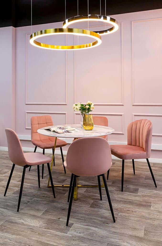 Lampă suspendată Ring 80 argint - Led, oțel lustruitMobCenter