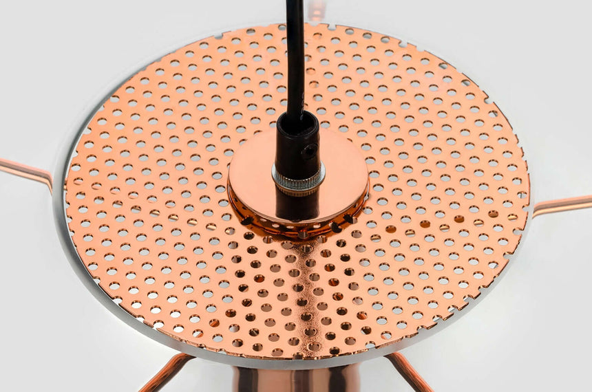 Lampă suspendată Sandra 20 cupru - sticlă, metalMobCenter