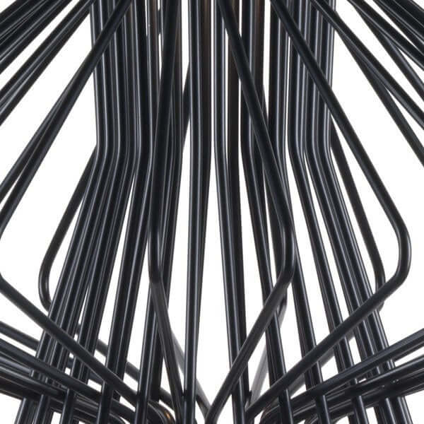 Lampă suspendată Straw gri - oțel carbonMobCenter