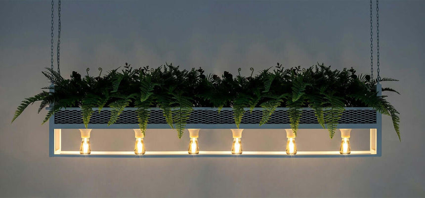 Lampă suspendată / strat de flori Semira 180 Industrial albMobCenter