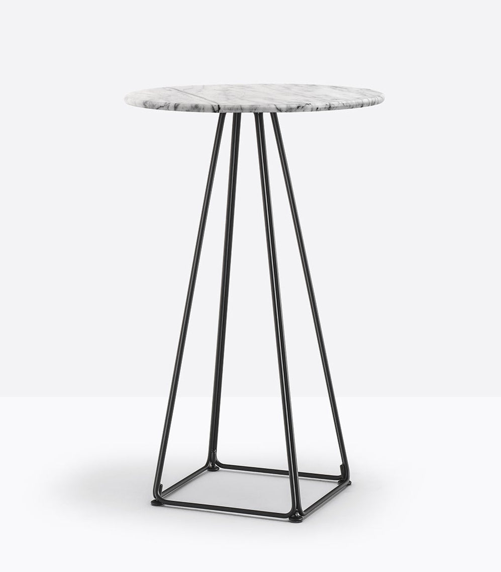 Pedrali Lunar 5444 – picior de masă de bar, în culori la alegere