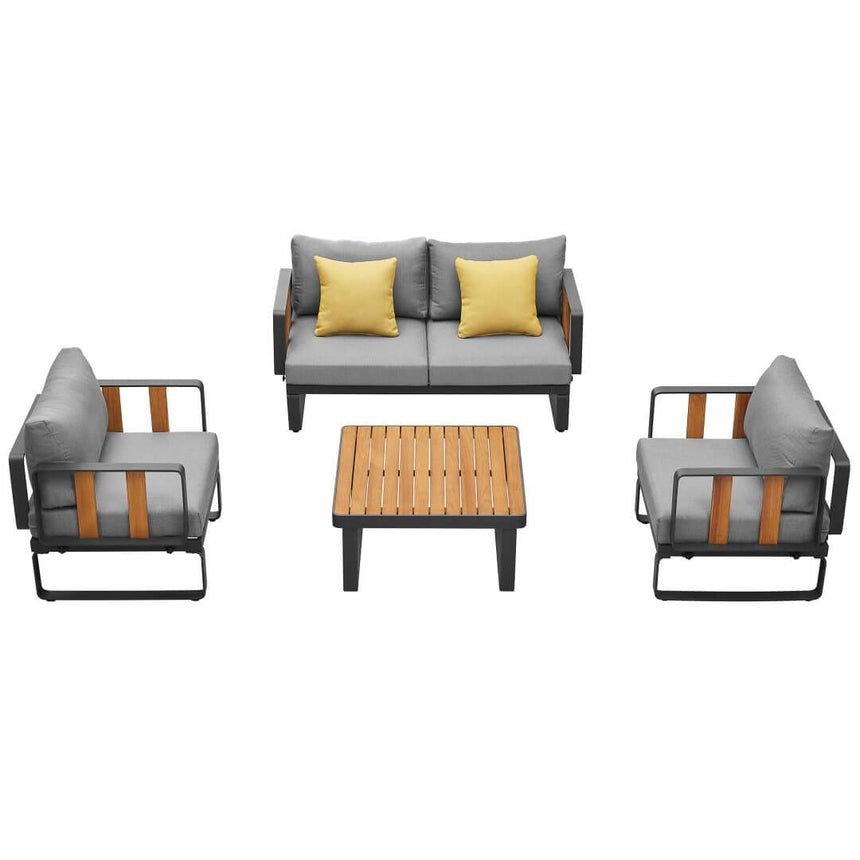 Magic Lounge II. - set mobilier de gradina si terasa, pentru 4 persoaneMobCenter