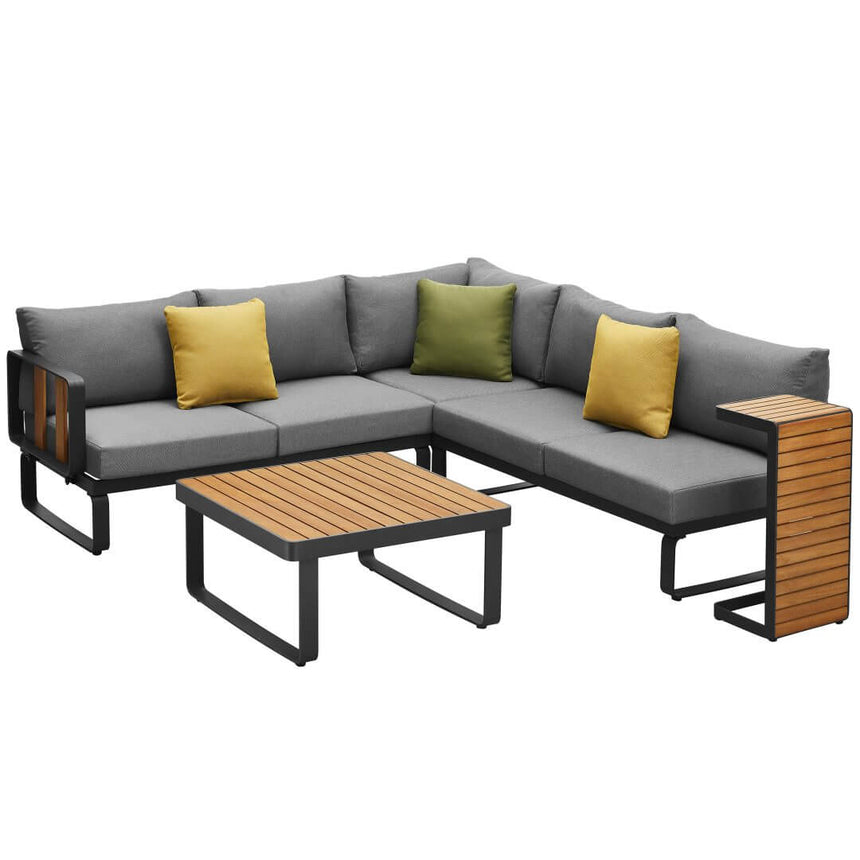 Magic Lounge - set mobilier de gradina si terasa, pentru 5 persoaneMobCenter