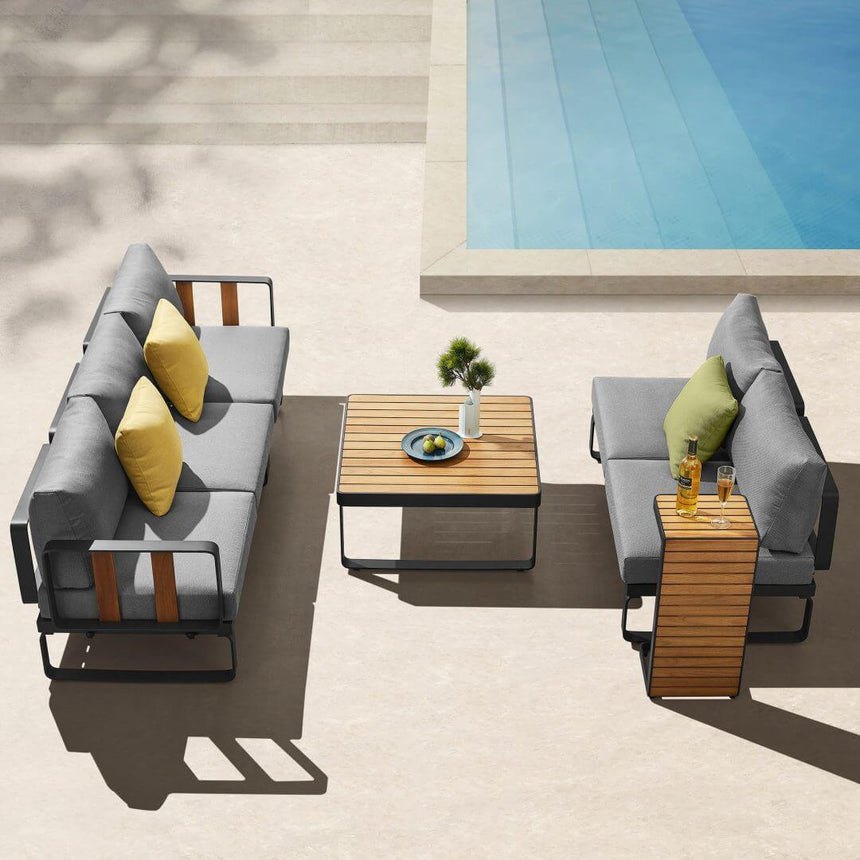 Magic Lounge - set mobilier de gradina si terasa, pentru 5 persoaneMobCenter