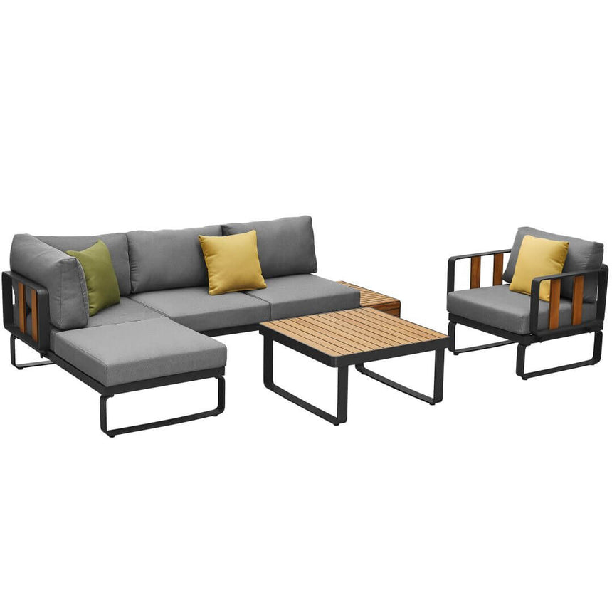 Magic Lounge - set mobilier de gradina si terasa, pentru 5 persoaneMobCenter