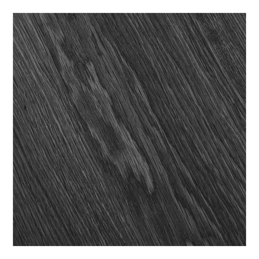 Masă de dining Osaka ø120 cm / 120–160-200-240 cm, culoare neagrăMobCenter